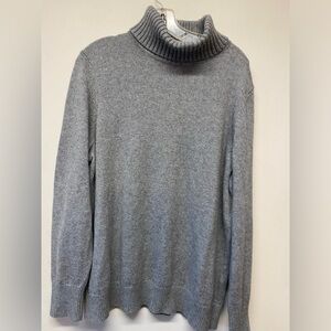 Lands End Women’s Turtle Neck Sweater Size 16W/18W Cotton